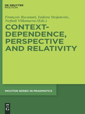 cover image of Context-Dependence, Perspective and Relativity